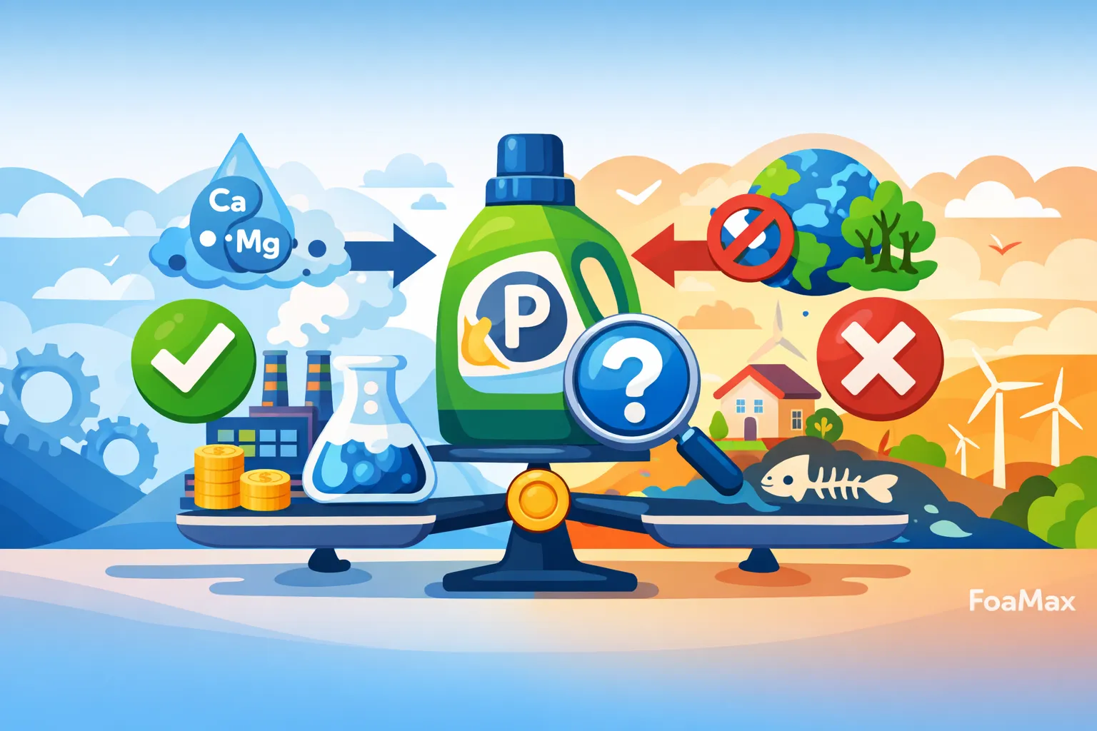 چه زمانی استفاده از سیستمهای فسفاتی در شویندهها منطقی است؟