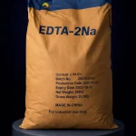 پودر EDTA دی‌سدیم (EDTA-2Na) و (EDTA-4Na)با خلوص 99 درصد در کیسه 25 کیلویی، عامل کلاته‌کننده برای صنایع شوینده، تصفیه آب و فرآیندهای شیمیایی