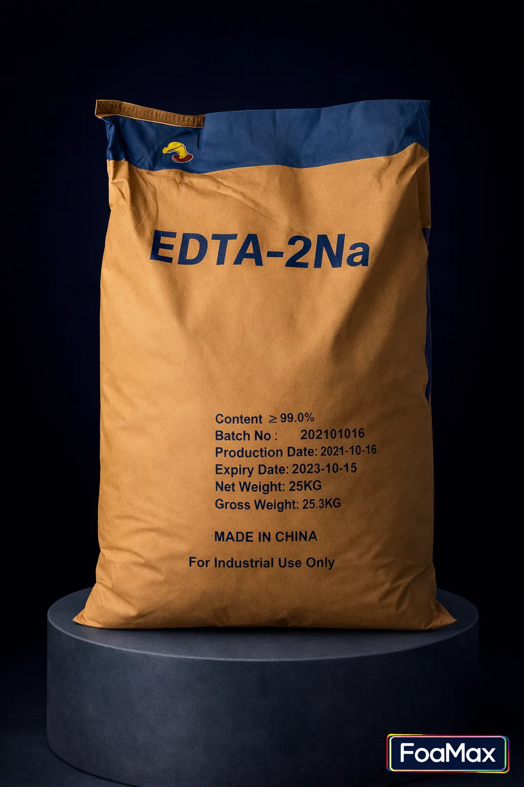 پودر EDTA دی‌سدیم (EDTA-2Na) و (EDTA-4Na)با خلوص 99 درصد در کیسه 25 کیلویی، عامل کلاته‌کننده برای صنایع شوینده، تصفیه آب و فرآیندهای شیمیایی