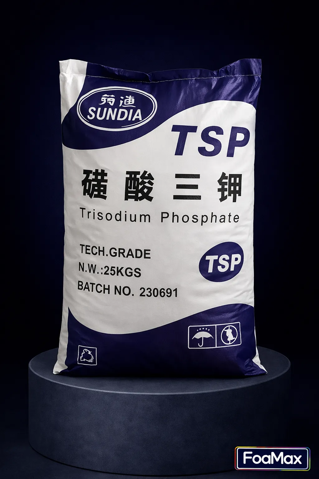 تری سدیم فسفات TSP در کیسه 25 کیلویی مخصوص خرید عمده مواد اولیه شوینده و صنعتی با قیمت مناسب