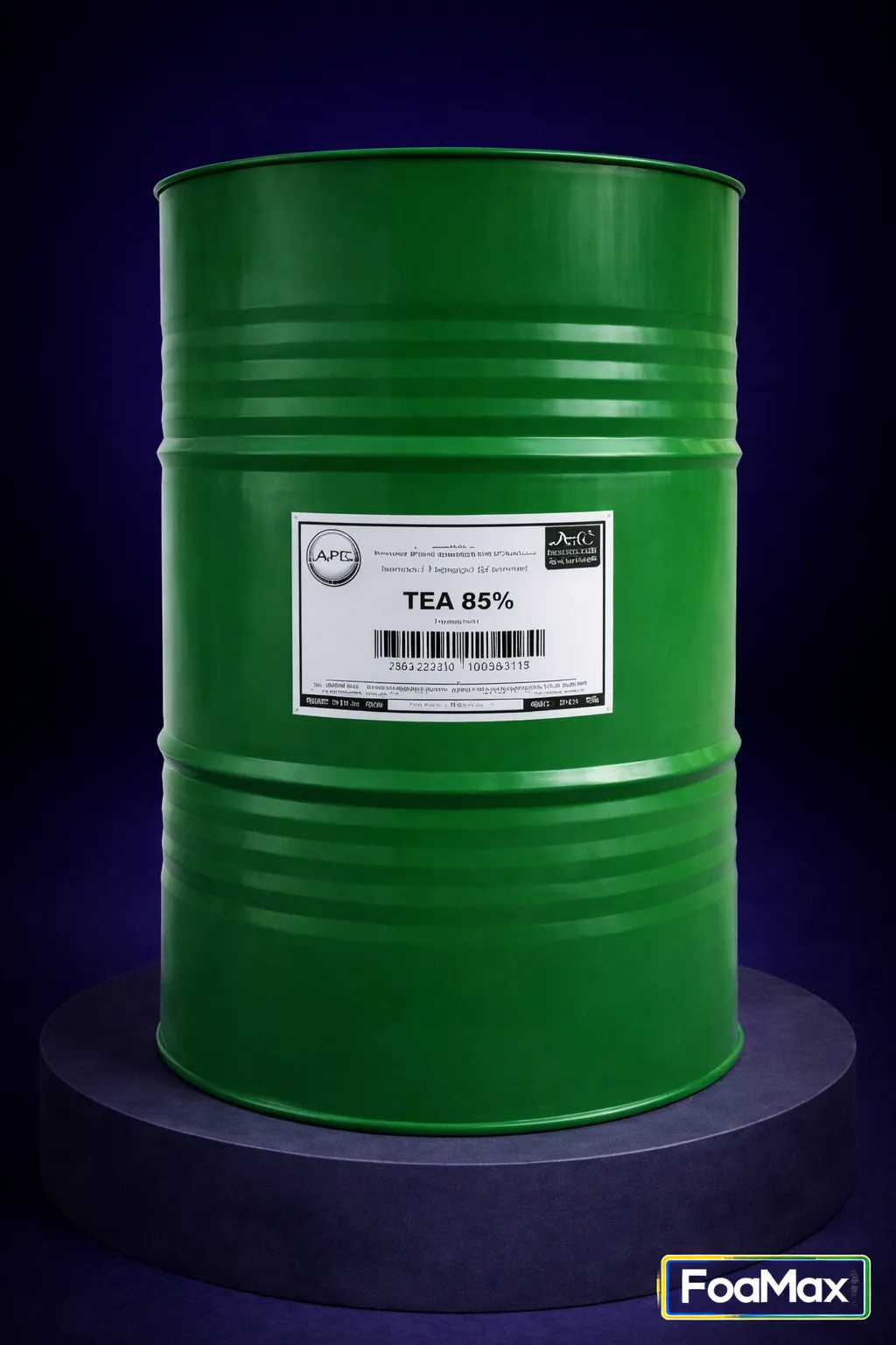 تری اتانول آمین TEA 85 درصد در بشکه صنعتی مخصوص خرید عمده مواد اولیه شوینده و آرایشی با قیمت مناسب