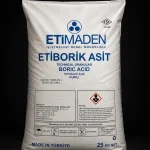 کیسه اسید بوریک (Boric Acid) گرانول صنعتی؛ ماده اولیه مورد استفاده در صنایع شوینده، شیشه، سرامیک، کشاورزی و سایر صنایع شیمیایی