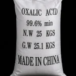 کیسه اسید اگزالیک (Oxalic Acid) گرید صنعتی؛ ماده اولیه مورد استفاده در صنایع شوینده، فلزات، چوب، نساجی و سایر صنایع شیمیایی