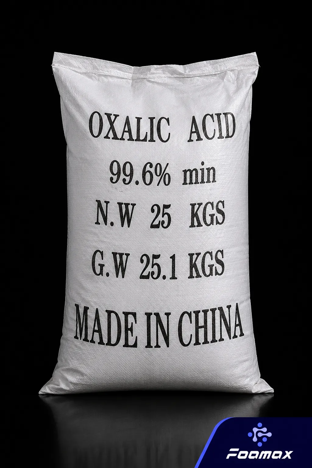 کیسه اسید اگزالیک (Oxalic Acid) گرید صنعتی؛ ماده اولیه مورد استفاده در صنایع شوینده، فلزات، چوب، نساجی و سایر صنایع شیمیایی