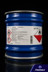 بشکه هیدروسولفیت سدیم (Sodium Hydrosulfite) گرید صنعتی؛ عامل کاهنده مورد استفاده در صنایع نساجی، کاغذ، تصفیه آب و سایر صنایع شیمیایی