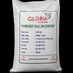 کیسه پودر تالک (Talc Powder) گرید خالص؛ ماده معدنی پرکاربرد در صنایع دارویی، آرایشی و بهداشتی، غذایی، پلاستیک، رنگ، کاغذ و لاستیک