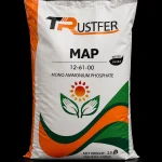 کیسه 25 کیلوگرمی مونو آمونیوم فسفات (MAP 12-61-00) محلول در آب با بسته‌بندی اصلی، مناسب تولید کودهای کشاورزی، سیستم‌های آبیاری و تغذیه گیاه – فومکس