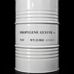 بشکه پروپیلن گلیکول صنعتی (Propylene Glycol) با بسته‌بندی فلزی، مناسب برای صنایع غذایی، دارویی، آرایشی و بهداشتی و شیمیایی – فومکس شیمی
